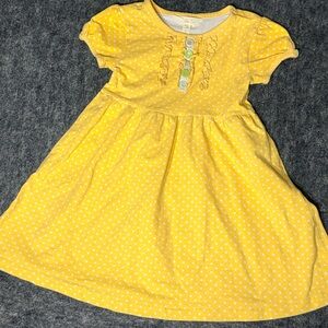 Matilda Jane Yellow Polka Dot Dress